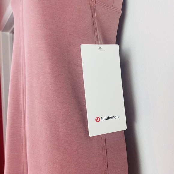 NWT Lululemon Ease of it All V-Neck Midi Dress Softstreme in Spiced Chai Sz 0 - Picture 6 of 16